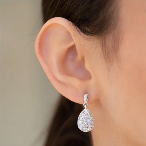 NIB Swarovski Crystal Aspen Earrings - Picture 3 of 3